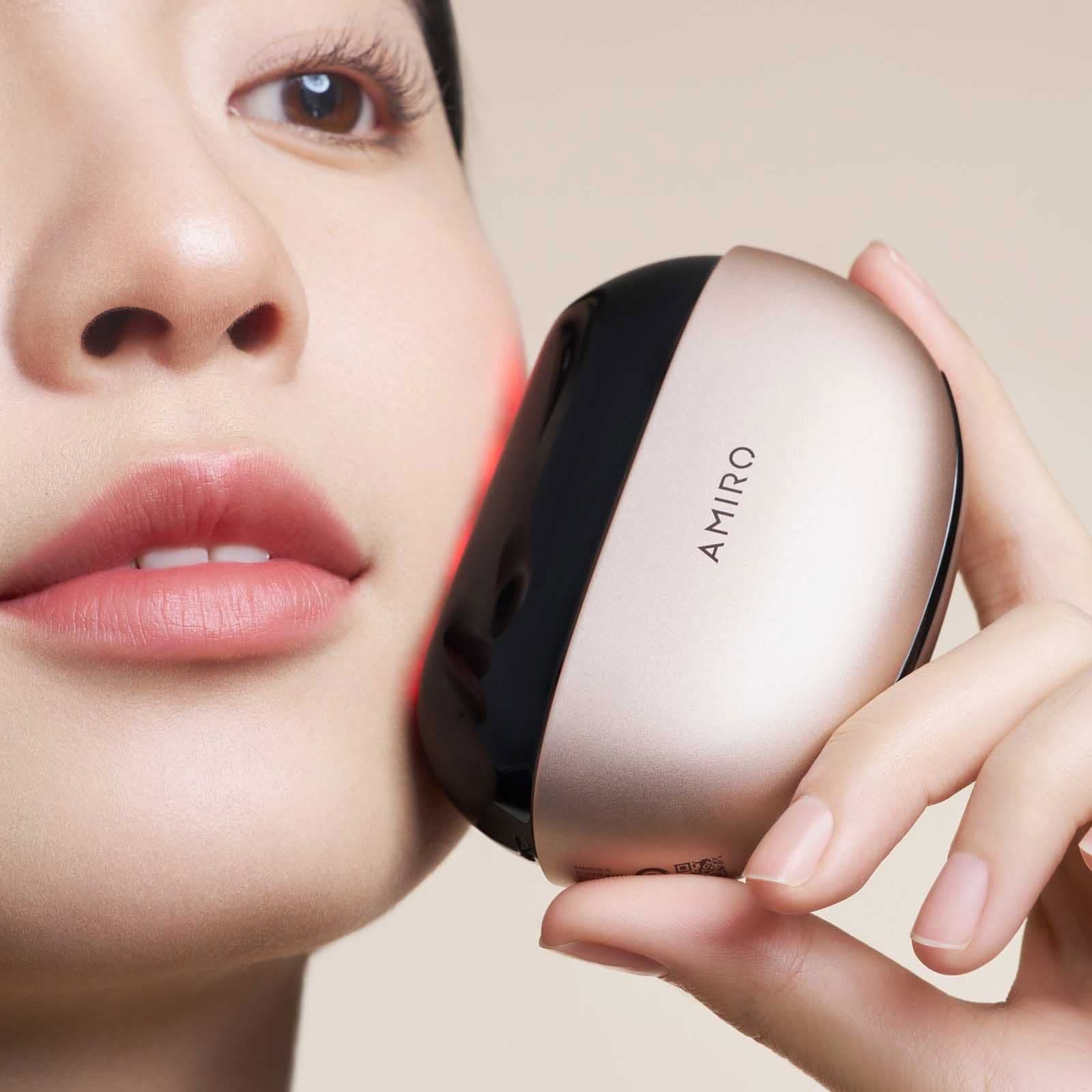 AMIRO GlowBooster Microcurrent LED Facial Device - Image 4