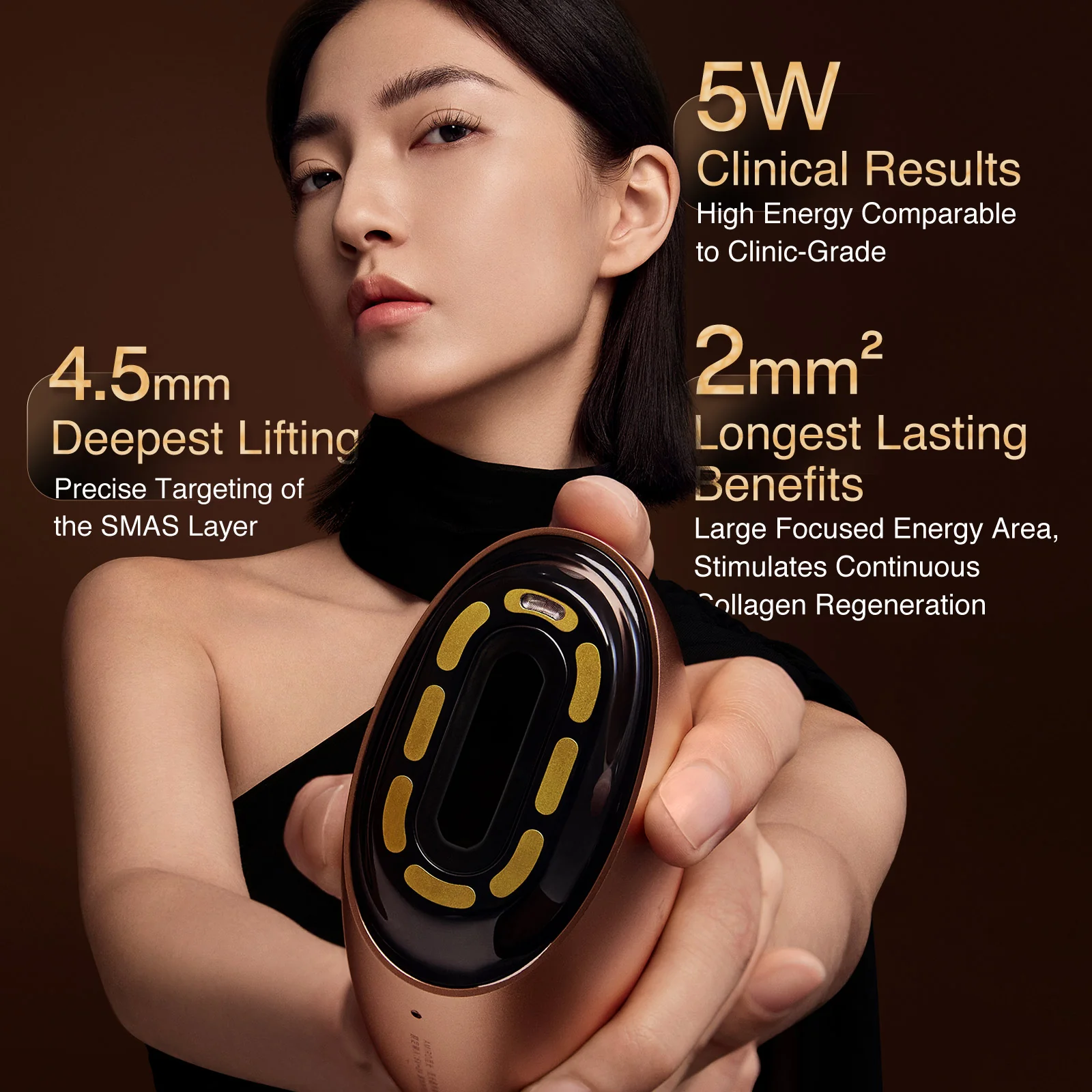 AMIRO U1 UltraLift Skin Tightening Ultrasound Facial Device - Image 6
