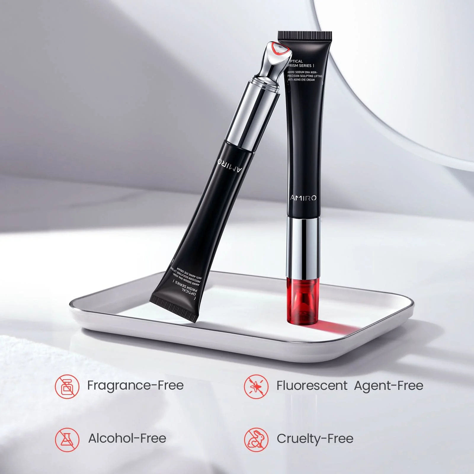 AMIRO EyeGlow Red Light & Microcurrent Eye Cream - Image 8