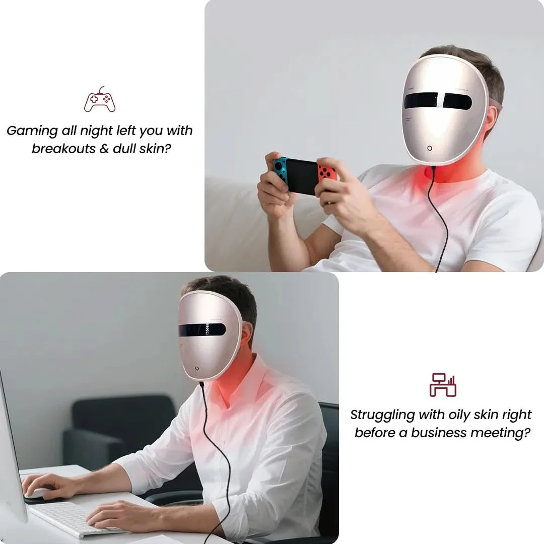 AMIRO Spectra 5-in-1 LED Light Therapy Facial Mask - Image 9
