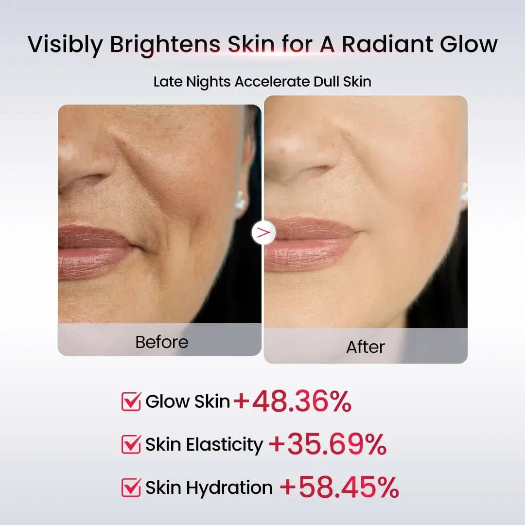 HydraGlow Booster<br><small>Red Light & Microcurrent + PDRN Serum Kit</small> - Image 3